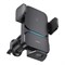 Автомобильный держатель с беспроводной зарядкой Baseus Wisdom Auto Alignment Car Mount Wireless Charger 15W (CGZX000001) черный - фото 27457