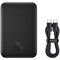 Внешний аккумулятор Baseus Magnetic Mini Wireless Fast Charge Power Bank 6000mAh 20W PPCXM06A (P10059003112-00) черный 6932172641603 Внешний аккумулятор Baseus Magnetic Mini Wireless Fast Charge Power Bank 6000mAh 20W PPCXM06A (P10059003112-00) черный 6932172641603