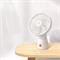 Портативный настольный вентилятор Xiaomi Mijia Desktop Fan 4000mAh (ZMYDFS01DM) белый 6934177778384