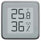 Метеостанция часы с датчиком температуры и влажности Xiaomi Measure Bluetooth Thermometer MHO-C401 - фото 28585