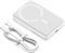 Внешний аккумулятор с беспроводной зарядкой Baseus Magnetic Mini Wireless Fast Charge Power Bank PPCXM1030 10000mAh 30W белый уценка 06932172627973