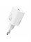 Сетевое зарядное устройство с проводом C+C Baseus Super SI Quick Charger 1C 25W EU Sets CCCJG25CE (TZCCSUP-L02) белый 6953156206038