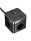 Сетевой фильтр удлинитель 1.5 метра Baseus PowerCombo Cube PowerStrip 3AC+2U+2C 30W EU (BPS30-3E) E00066400117-00 черный 6932172651121