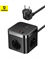 Сетевой фильтр удлинитель 1.5 метра Baseus PowerCombo Cube PowerStrip 3AC+2U+2C 30W EU (BPS30-3E) E00066400117-00 черный 6932172651121 - фото 33372