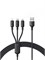 Кабель Baseus Fast Charging Cable 3 в 1 P10377705123 CB000165 черный 6932172685140 - фото 33496