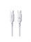 Кабель Baseus Silky Type-C - Type-C 100W 1м P10377704213 CB000114 Белый 6932172668860