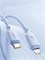Кабель Baseus Silky Type-C - Lightning 20W 1м P10377700313-00 CB000116 Голубой 6932172668891