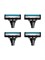 Сменные лезвия для бритвы Xiaomi Lemon Razor Neowak H300 H600 4 шт 6971739370082 - фото 34454