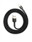 Кабель Baseus Cafule USB - Lightning 2м черный/золотой (CALKLF-CV1) 6953156275034