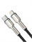 Кабель Type-C - Lightning Baseus Cafule Metal 20W 1м CATLJK-A01 чёрный 6953156202061