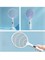 Электрическая мухобойка с подсветкой Qualitell Electric Mosquito Swatter E3 ZSM240915 белый 6972040152633