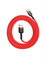 Кабель Baseus Cafule USB - Type-C 2А 3м красный/черный (CATKLF-U09) 6953156296336