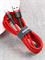 Кабель Baseus Cafule USB - Type-C 2А 3м красный/черный (CATKLF-U09) 6953156296336