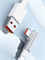 Кабель для зарядки Xiaomi Mijia L-shaped Data cable USB - Type-C 6A 150см угол 90 BHR6324CN белый 6934177792588