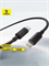 Кабель Baseus Foamed Silicone USB Type-C - USB Type-C Fast Charging Data Cable 100W (E0426701) 1метр, белый 6932172693794