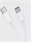 Кабель для быстрой зарядки Xiaomi 6A Type-C - Type-C data cabel 1метр BHR7587CN белый 6941812742884