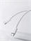 Кабель для быстрой зарядки Xiaomi 3A Type-C - Type-C Knit 1метр BHR7815CN белый 6941812752685