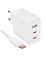 Сетевое зарядное устройство Xiaomi Charger 67W с кабелем C+C A07ZMEU 2C1A BHR7493EU Белый 6941812737941 - фото 37913