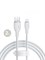 Кабель Baseus Pudding Series Fast Charging  Type-C - Lightning 2.4A 2м P10355700221-01 белый 6932172634179 - фото 38223