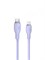 Кабель Baseus Pudding Series Fast Charging  Type-C - Lightning 2.4A 1.2м P10355701511-00 фиолетовый 6932172634209