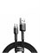 Кабель Baseus Cafule USB - Type-C 2А 3м черный/серый (CATKLF-UG1) 6953156296343 - фото 38354