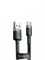 Кабель Baseus Cafule USB - Type-C 2А 3м черный/серый (CATKLF-UG1) 6953156296343