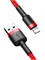 Кабель Baseus Cafule USB - Lightning 2A 2м красный/черный (CALKLF-C09) 6953156275003 - фото 38367 Кабель Baseus Cafule USB - Lightning 2A 2м красный/черный (CALKLF-C09) 6953156275003 - фото 38367
