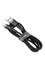 Кабель Baseus Cafule USB - Lightning 2м черный/серый (CALKLF-CG1) 6953156275010