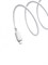 Кабель Baseus Silky USB - Lightning 2.4A 2м P10377702213-01 CB000115 Белый 6932172668785