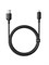 Кабель Baseus Silky USB - Lightning 2.4A 2м P10377702113-01 CB000115 Черный 6932172668792