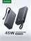 Внешний аккумулятор со встроенным кабелем UGREEN PB536 (55988B) 45W Power Bank 20000mAh with Built-in Cable серый 6941876269983