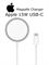 Беспроводное зарядное устройство Apple MagSafe Charger MHXH3ZM/A A2140 для iPhone 12 / 13 / 14 / 15 / 16 / 17 194252192467