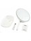Зеркало косметическое для макияжа с подсветкой Jordan Judy LED Cosmetic Mirror NV543 розовый 6941214125841