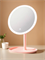 Зеркало косметическое для макияжа с подсветкой Jordan Judy LED Cosmetic Mirror NV543 розовый 6941214125841