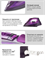 Утюг беспроводной Lofans Steam Iron (YD-012V) фиолетовый CN 6972138630012