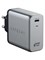 Сетевое зарядное устройство Satechi Gan Wall Charger USB-C 100W PD ST-UC100WSM-EU серый 879961009359