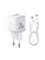 Сетевое зарядное устройство Baseus Palm 20W 1xUSB-A 1xUSB-C PD QC 3.0 (CCZC20UE) P10111608213-01 с кабелем USB-C-USB-C 60W 1 м белый 6932172677374
