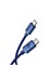 Кабель Baseus Crystal Shine Series Fast Charging Type-C - Type-C 100W 1.2м CAJY000603 Синий 6932172602871