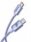 Кабель Baseus Crystal Shine Series Fast Charging Type-C - Type-C 100W 1.2м CAJY000605 Фиолетовый 6932172602888