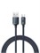 Кабель Baseus Crystal Shine Series Fast Charging Type-C - USB 100W 1.2м CAJY000401 Черный 6932172602802