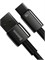 Кабель Baseus Tungsten Gold Fast Charging Data Cable Type-C - USB 100W 2м CAWJ000101 CB000026 черный 6932172618094