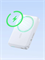 Внешний аккумулятор MagSafe Baseus EnerFill FM11 Magnetic Wireless Power Bank 10000mAh 30W E00287 (E0028703) с кабелем С+С белый 6953156211612