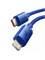 Кабель Baseus Crystal Shine Series Fast Charging USB Type-C - Lightning 20W 1.2м CAJY000203 Синий 6932172602758