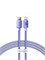 Кабель Baseus Crystal Shine Series Fast Charging USB Type-C - Lightning 20W 2м CAJY000305 Фиолетовый 6932172602796