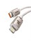 Кабель Baseus Crystal Shine Series Fast Charging USB Type-C - Lightning 20W 1.2м CAJY001304 Розовый 6932172614478