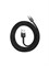 Кабель Baseus Cafule USB - Type-C 3А 1м черный/серый (CATKLF-BG1) 6953156278202