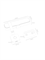 Мебельный замок с отпечатком пальца Yeelock Fingerprint Drawer Cabinet Lock (ZNGS06YSB) 6971910290093