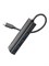 Разветвитель хаб 4 в 1 usb type c Hoco HB41 Черный 6942007615181