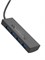 Разветвитель хаб 4 в 1 usb type c Hoco HB41 Черный 6942007615181
