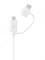 Кабель для зарядки 2 в 1 Samsung Type-C/MicroUsb - Usb 1.5м EP-DG930DWEGRU Версия RU 8806088571423